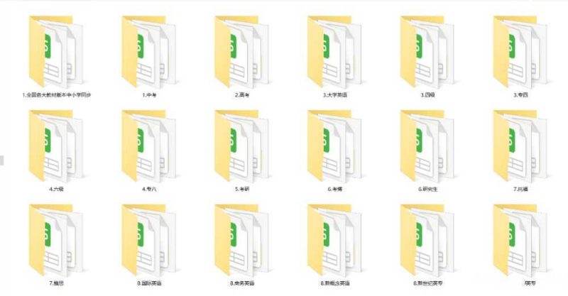 英语词库上千本词书大全-知学乐园