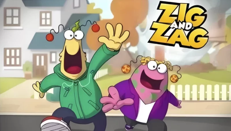 BBC英语启蒙动画《有来和有去 Zig and Zag》-知学乐园