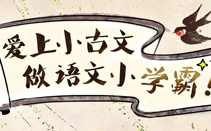 沪江网校《爱上小古文 (视频+讲义) 》-知学乐园