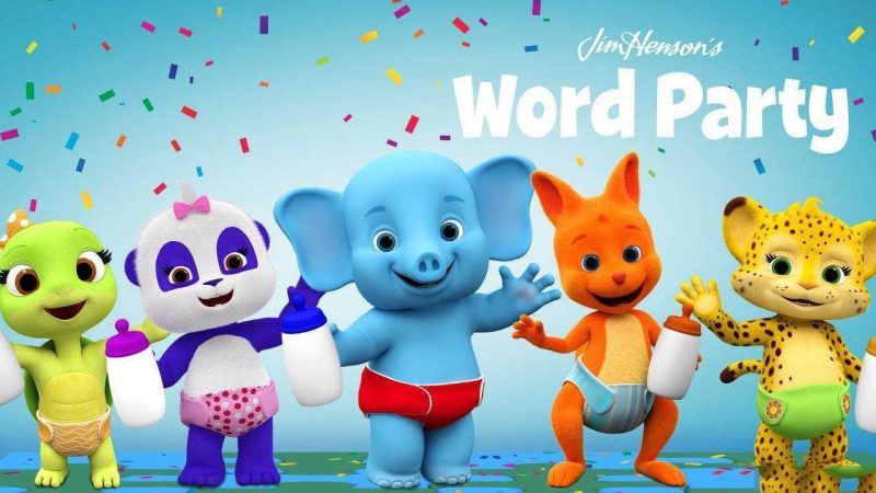 幼儿英语启蒙动画《文字派对 Word Party (中英双版) 》 17.3GB-知学乐园