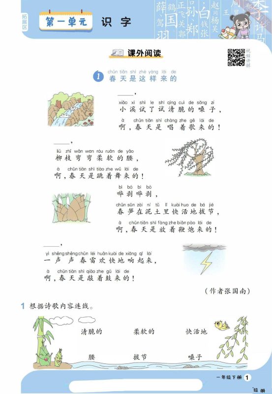 1-6年级语文下一遍过看图写话-知学乐园