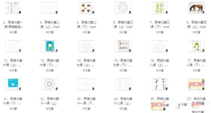 玩霸妈妈《四大学习能力教学课程》 - 知学乐园-知学乐园