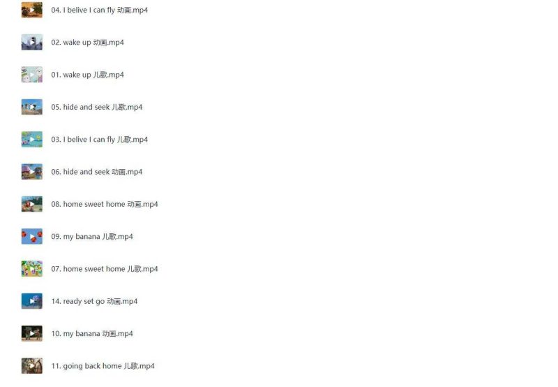 磨耳朵英语视频《动物王国大冒险》少儿英语启蒙-知学乐园