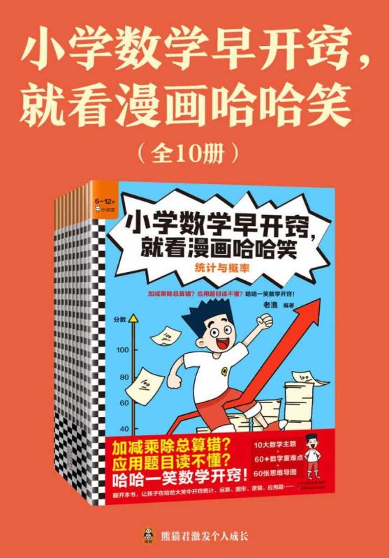 《小学数学早开窍，就看漫画哈哈笑》（全10册）（多格式）-知学乐园