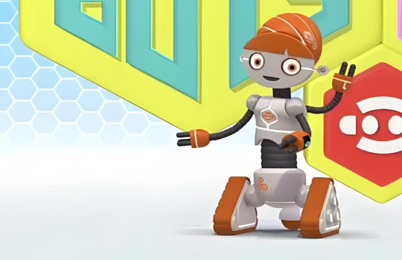 BBC儿童英文原版动画《Spot Bots 三个机器人》 - 知学乐园-知学乐园