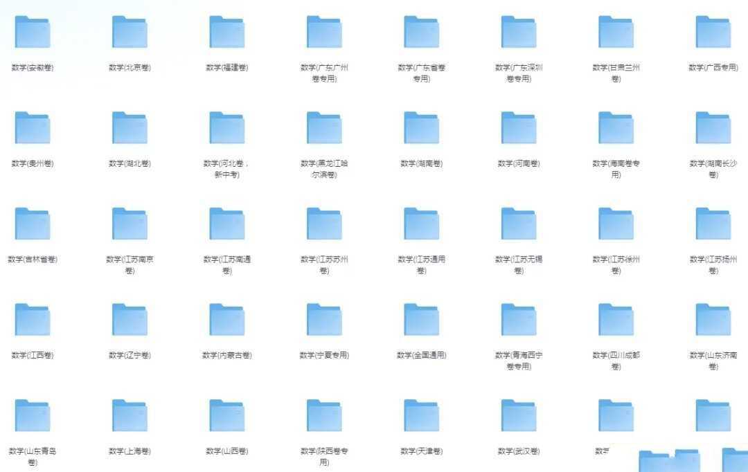 2025中考全国44省市考前《最后一卷》初中数学多版本合集整理[2025中考备考]（）4