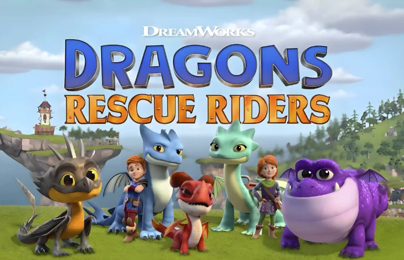 少儿英语启蒙动画《龙族：救援骑士 Dragons：Rescue Riders 1-6季 (视频+音频) 》 - 知学乐园-知学乐园