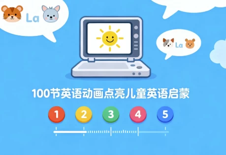 100节英语动画点亮儿童英语启蒙 - 知学乐园-知学乐园
