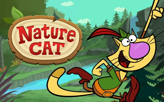 PBS少儿英语启蒙动画《向往自由的猫 Nature Cat》-知学乐园