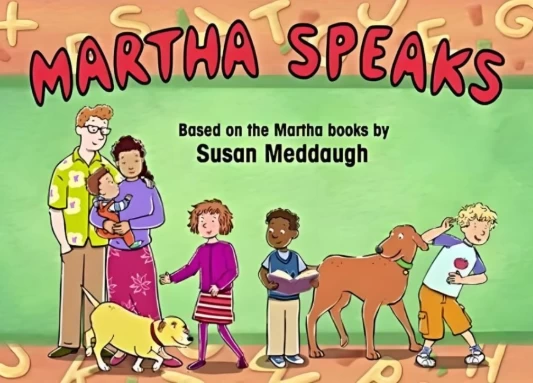 少儿英语启蒙动画《玛莎说话啦 Martha Speaks》-知学乐园